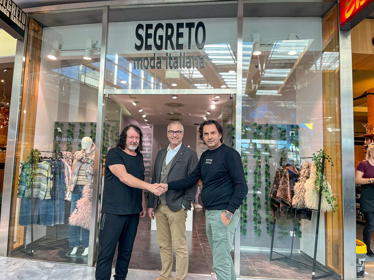 Shopübergabe im ATRIO Villach